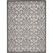 Homeroots 8 x 11 ft. Gray & Charcoal Indoor & Outdoor Area Rug 385016 - alternate 1